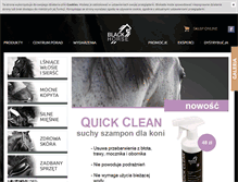 Tablet Screenshot of blackhorse.org.pl
